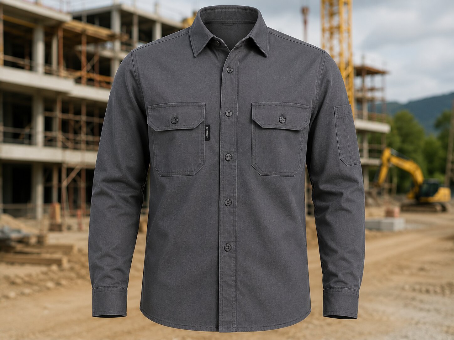 Kemeja PDL field work American drill heavy duty untuk tim lapangan