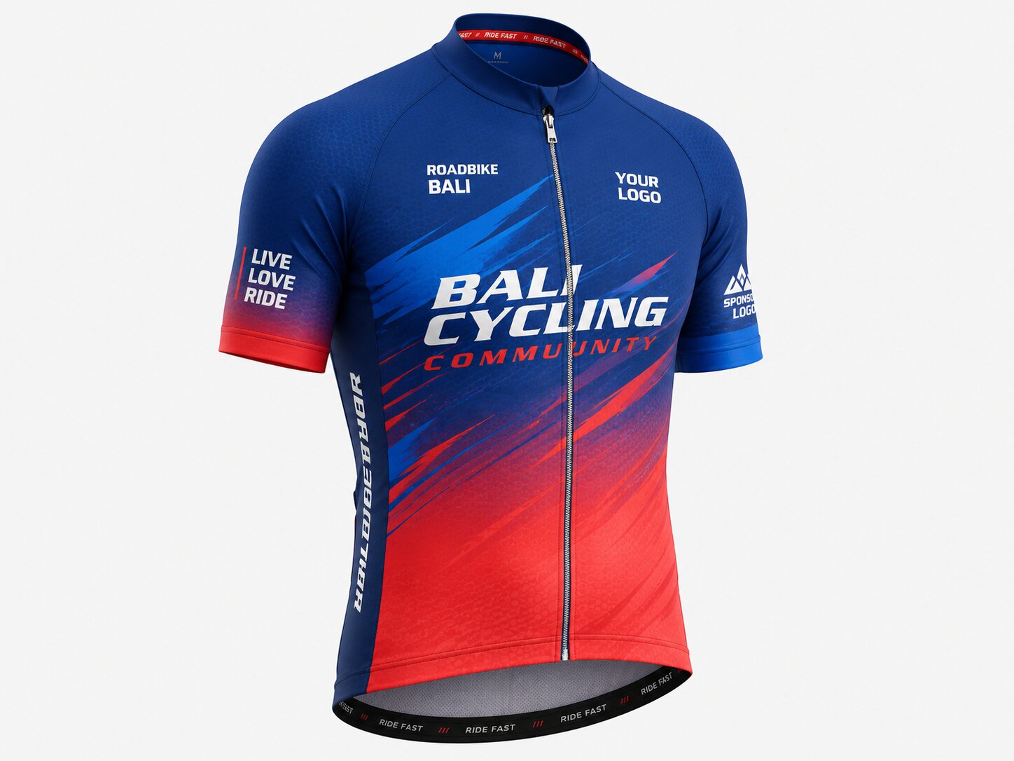 Jersey cycling community custom sublimation aerodynamic cut