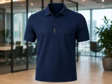 Polo shirt corporate premium Lacoste CVC untuk seragam kantor